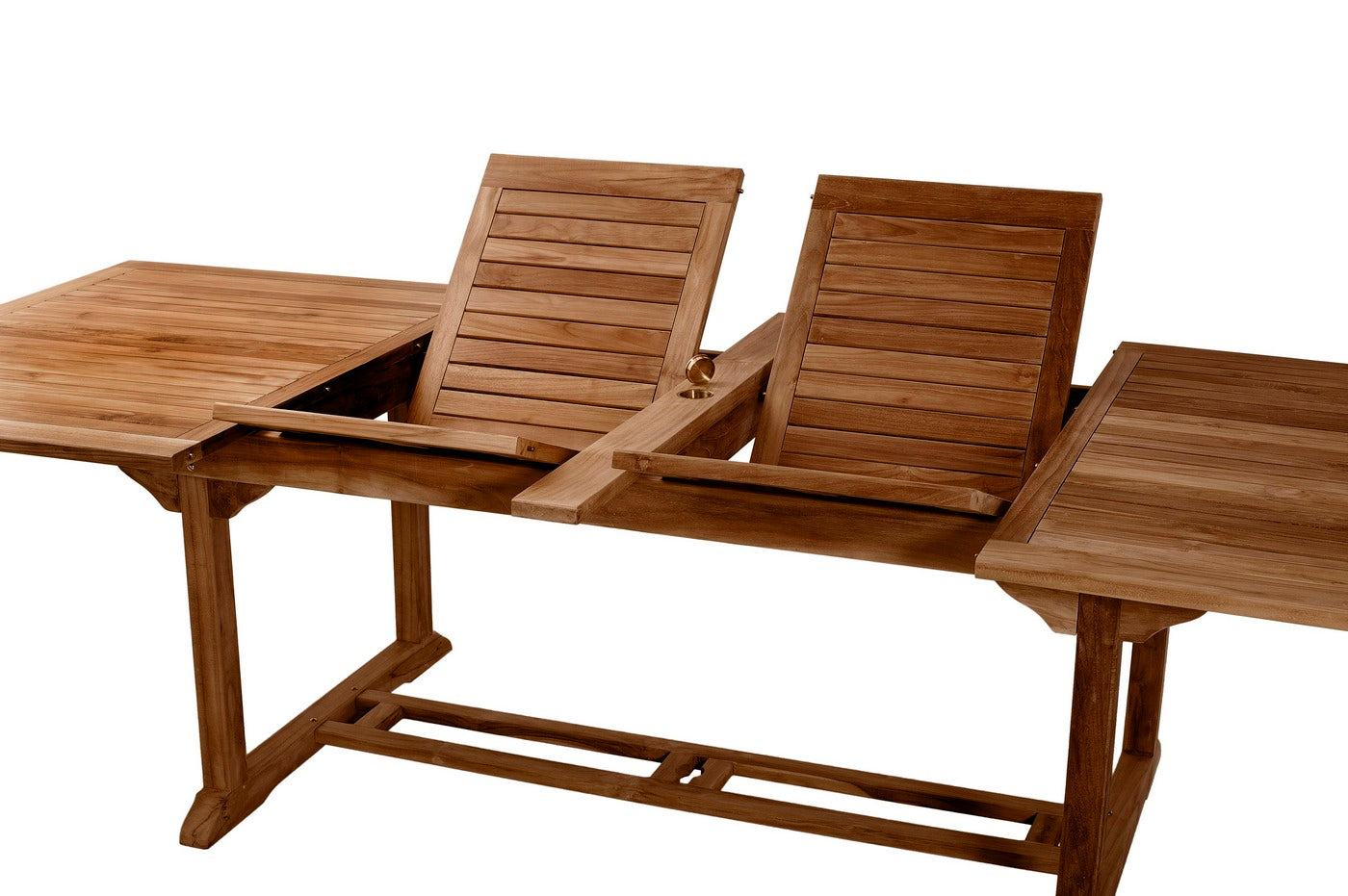 Maeva - Table De Jardin 10/12 Pers - Marron