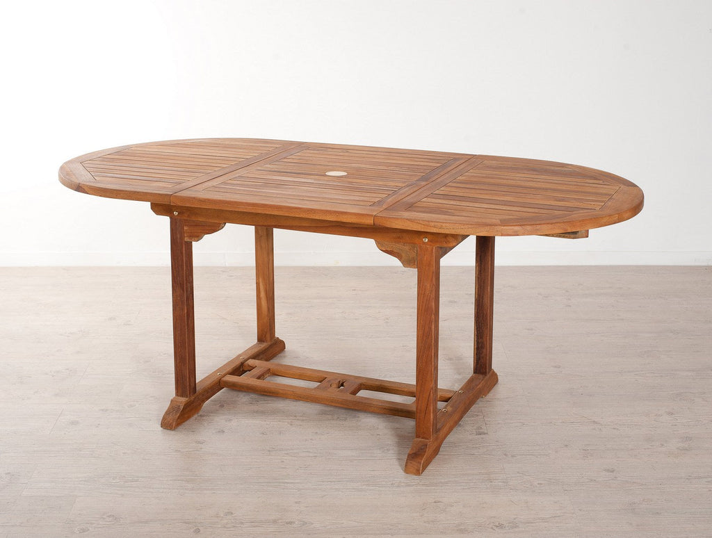 Maeva - Table De Jardin 4/6 Pers - Marron