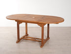 Maeva - Table De Jardin 4/6 Pers - Marron