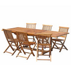 Maeva - Salon De Jardin 4/6 Pers - Marron