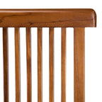 Maeva - Lot De 2 Chaises Jardin - Marron