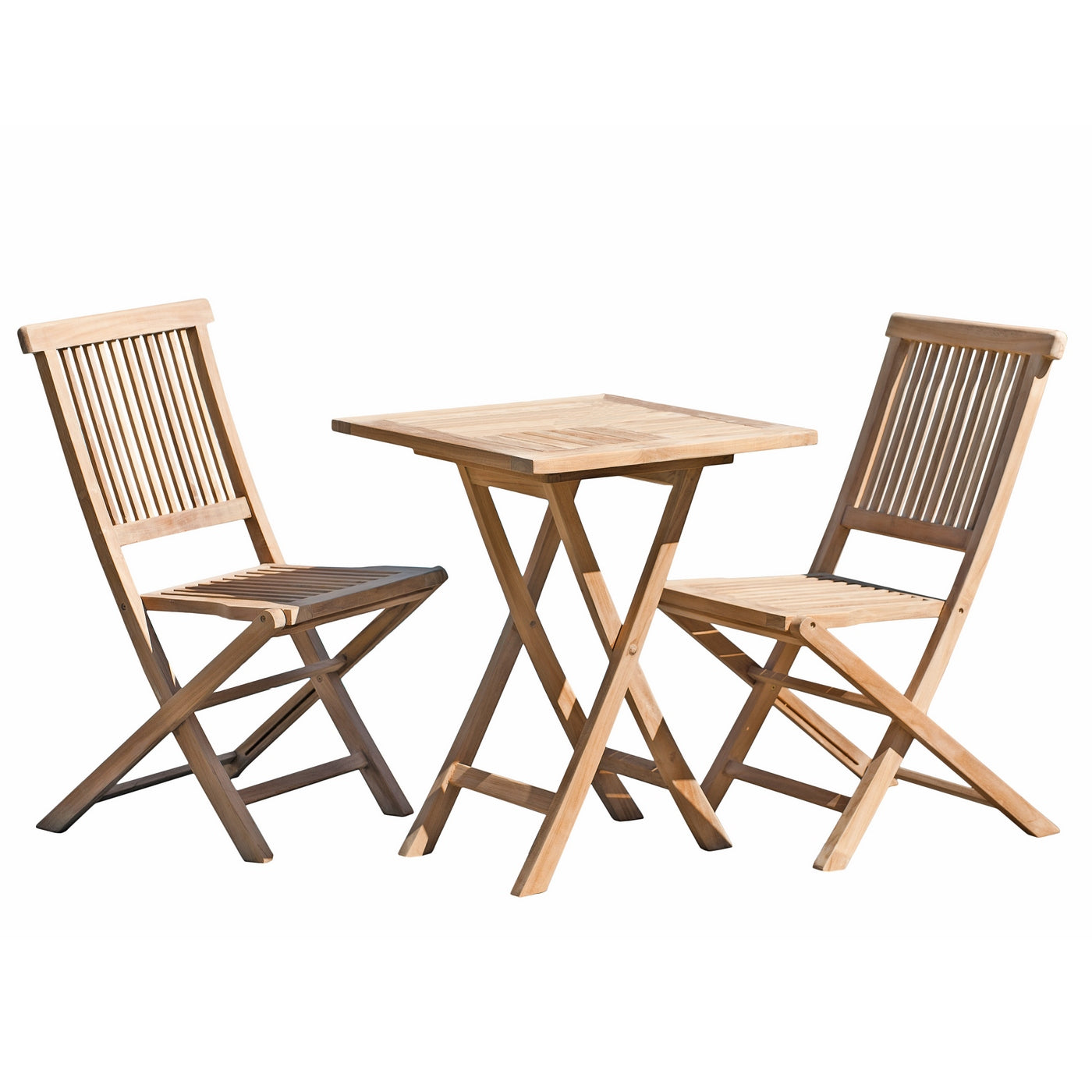 Fun - Salon De Jardin 2 Pers - Marron
