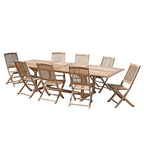 Fun - Salon De Jardin 10/12 Pers - Marron