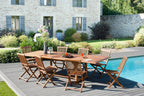 Maeva - Salon De Jardin 10/12 Pers - Marron