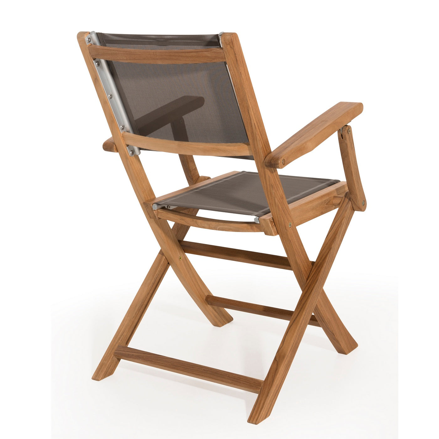 Fun - Lot De 2 Fauteuils Jardin - Taupe/Marron