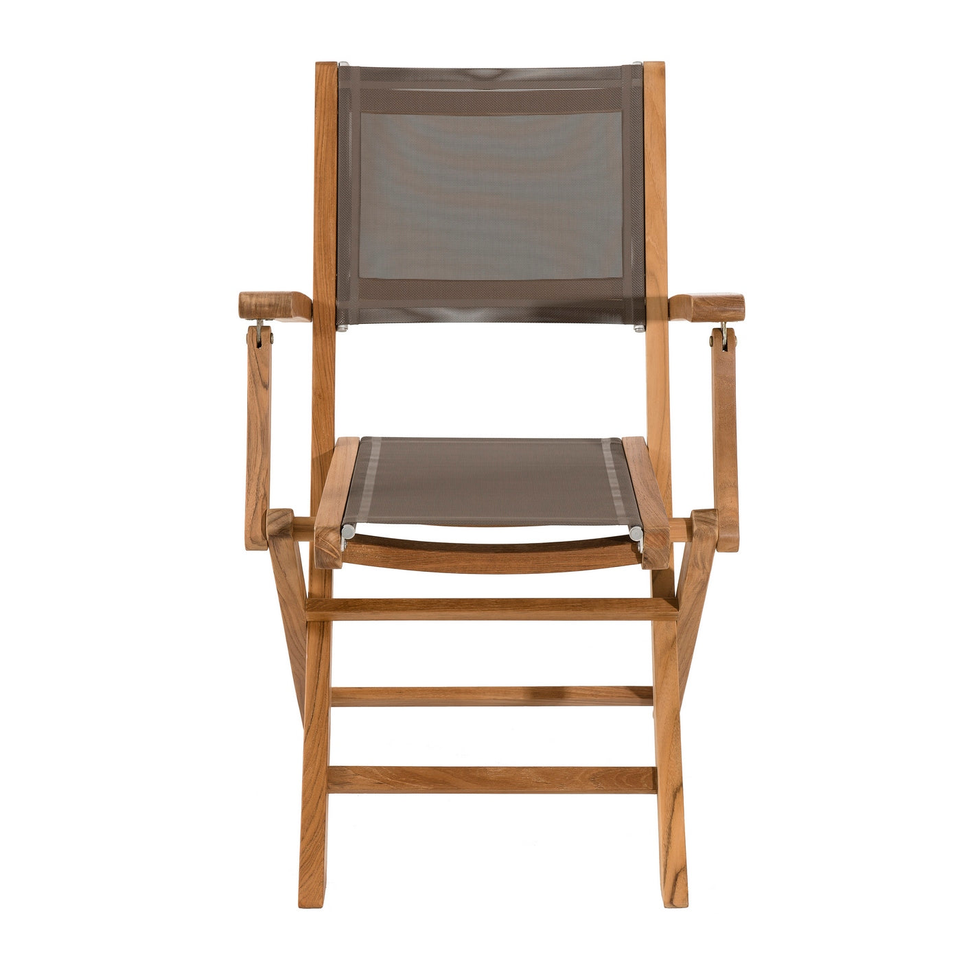 Fun - Lot De 2 Fauteuils Jardin - Taupe/Marron