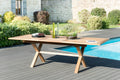 Fun - Table De Jardin 8/10 Pers - Marron