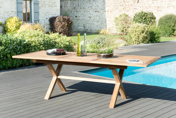 Fun - Table De Jardin 8/10 Pers - Marron