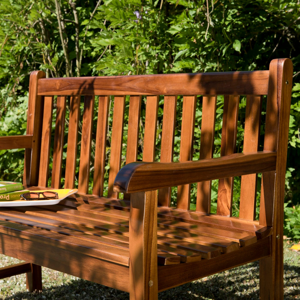 Maeva - Banc De Jardin - Marron