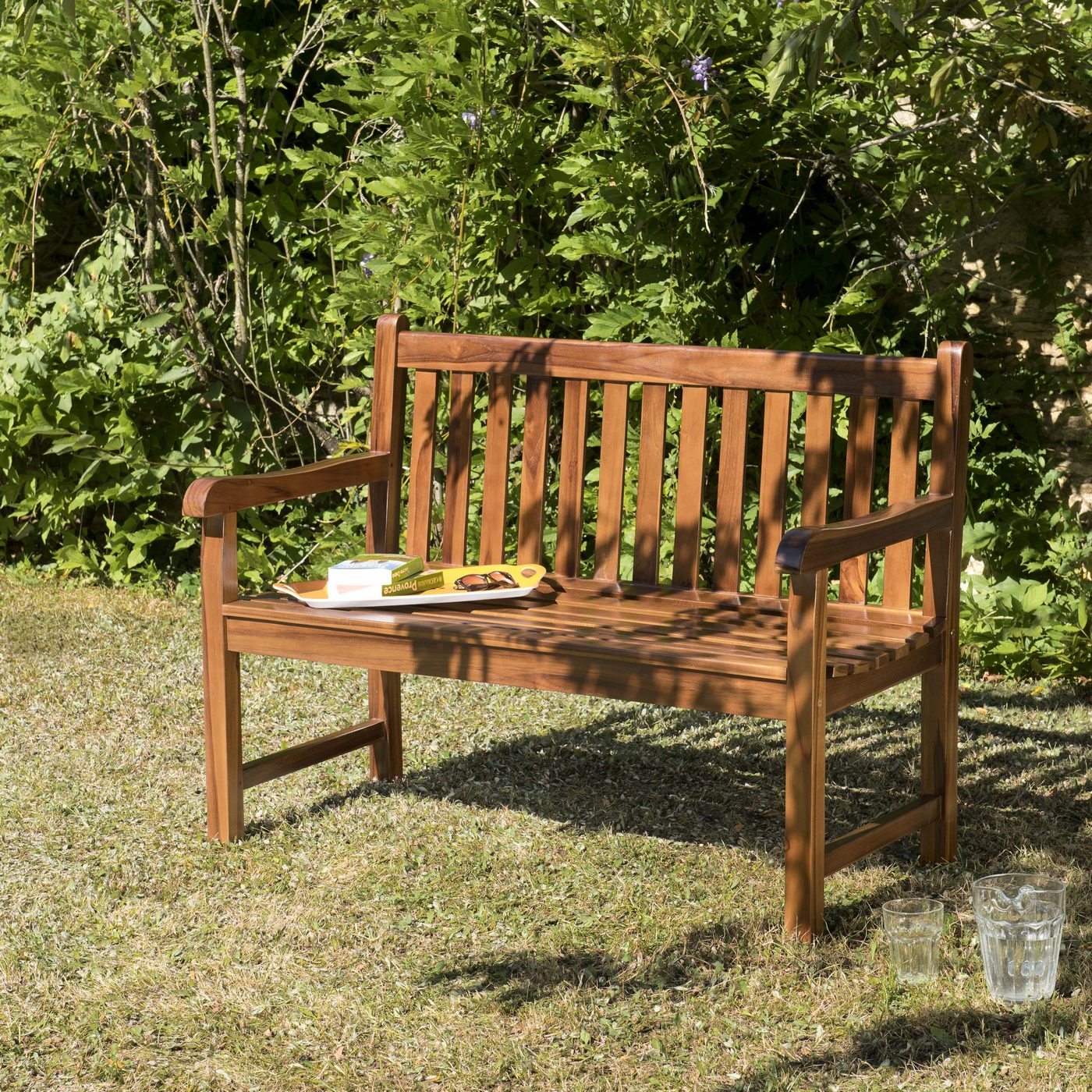 Maeva - Banc De Jardin - Marron