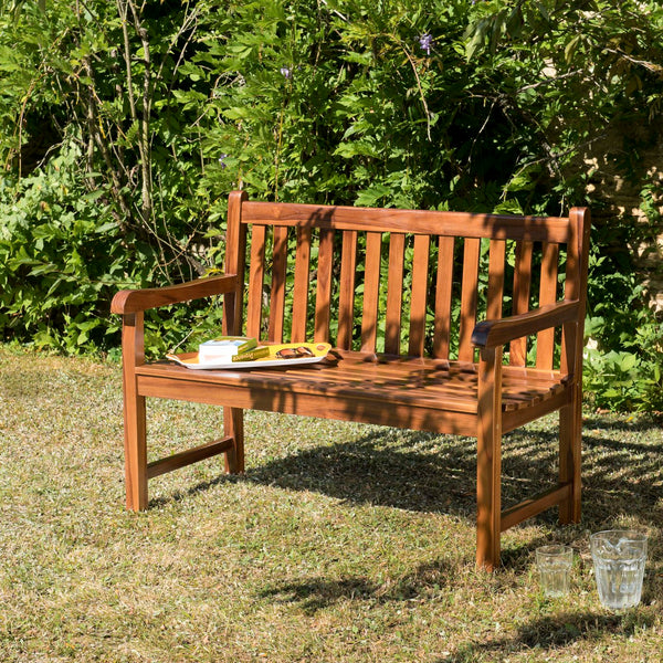 Maeva - Banc De Jardin - Marron
