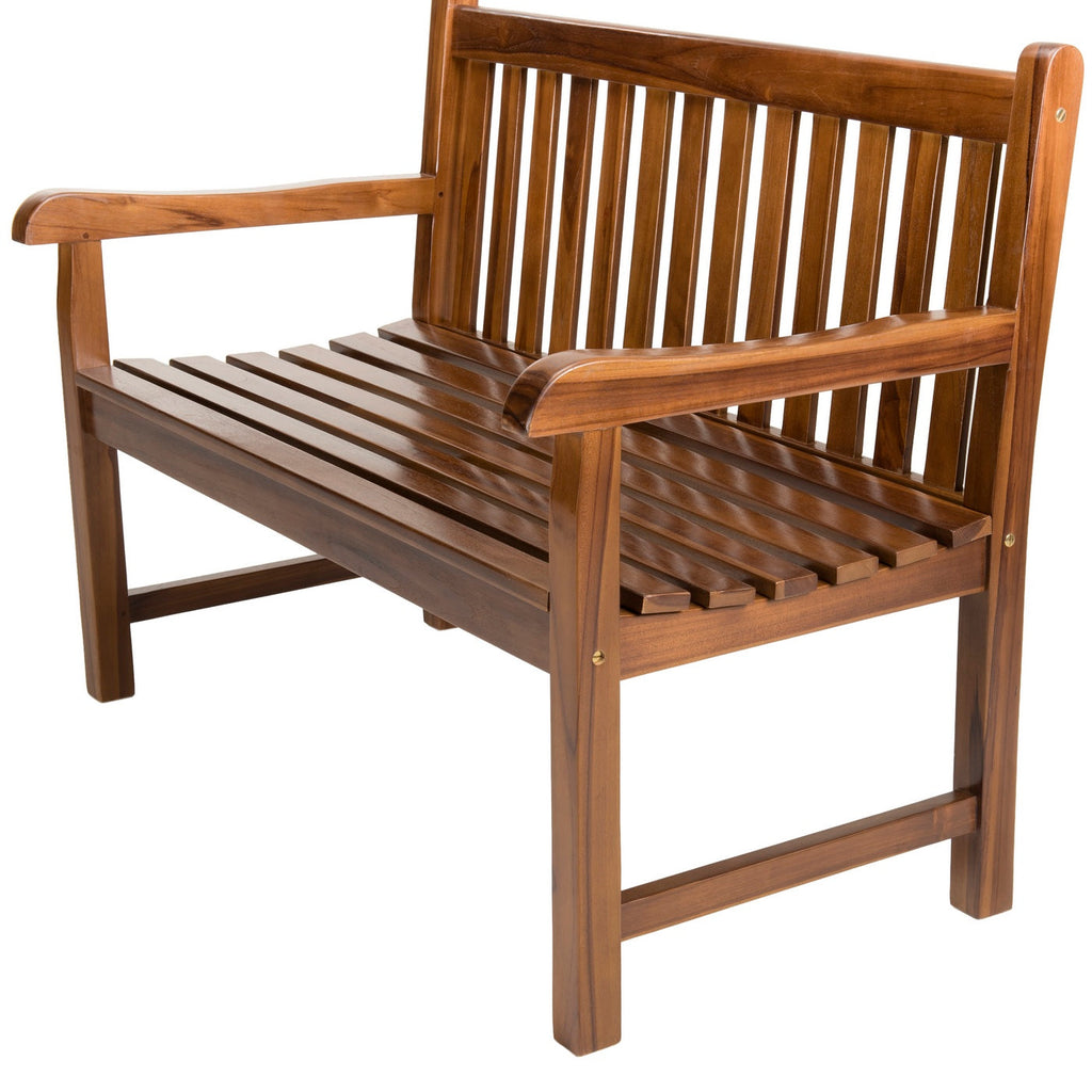 Maeva - Banc De Jardin - Marron