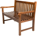 Maeva - Banc De Jardin - Marron