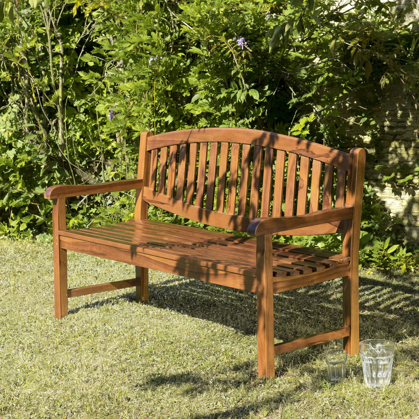 Maeva - Banc De Jardin - Marron