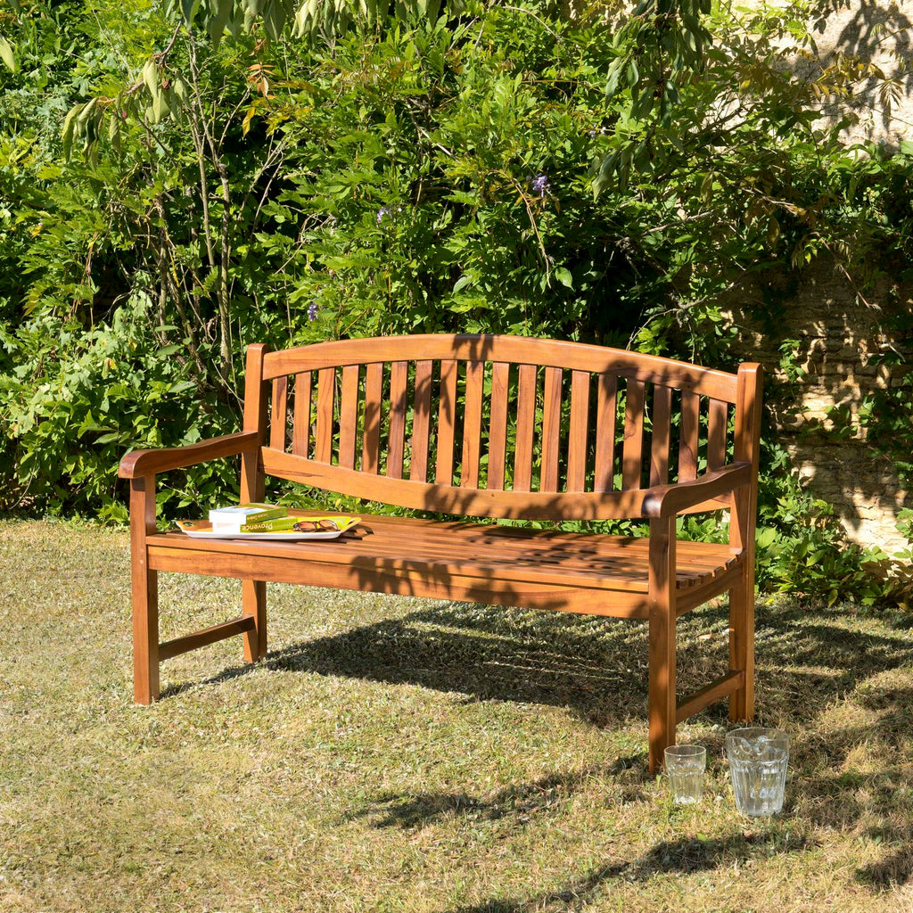 Maeva - Banc De Jardin - Marron