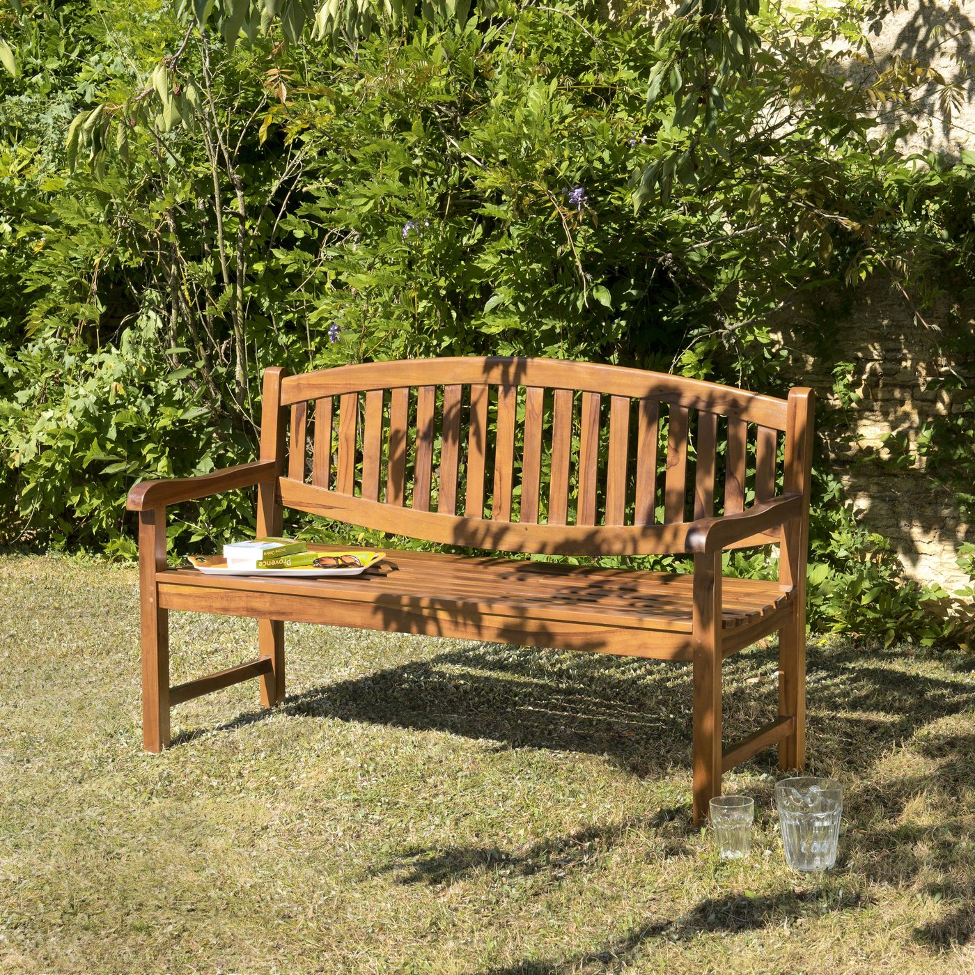 Maeva - Banc De Jardin - Marron