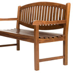 Maeva - Banc De Jardin - Marron