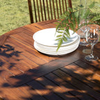 Maeva - Table De Jardin 4/5 Pers - Marron