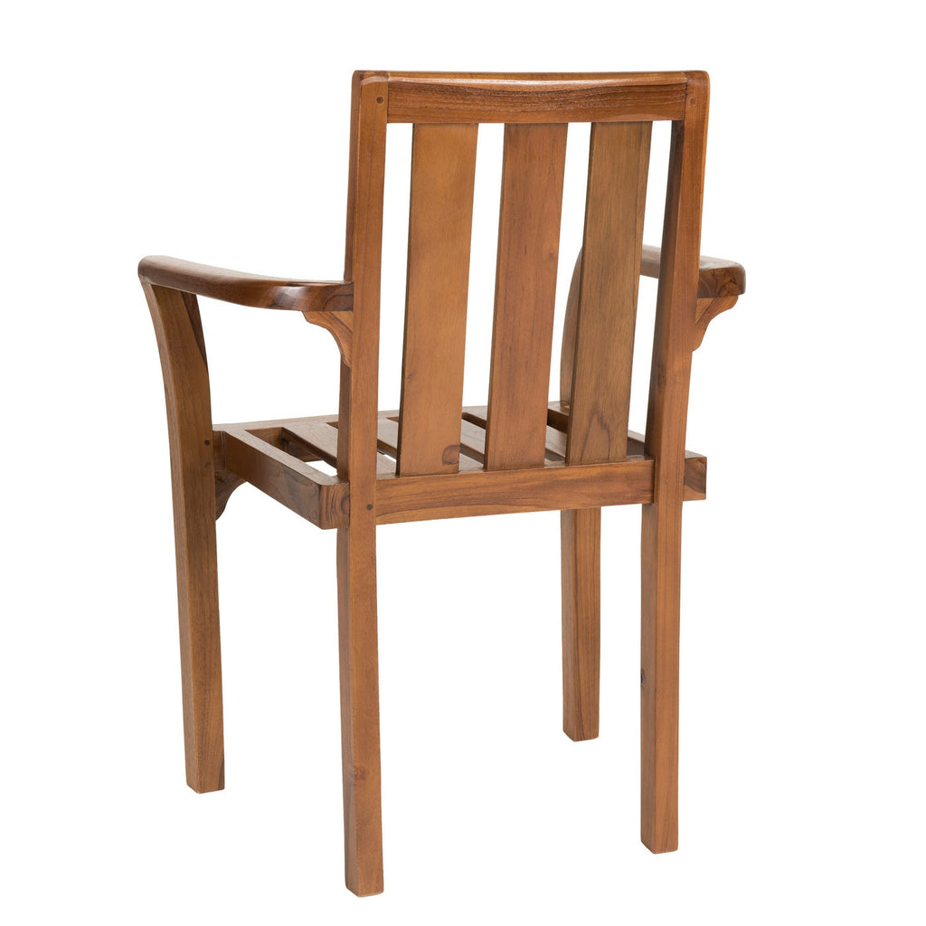Maeva - Lot De 2 Fauteuils Jardin - Marron
