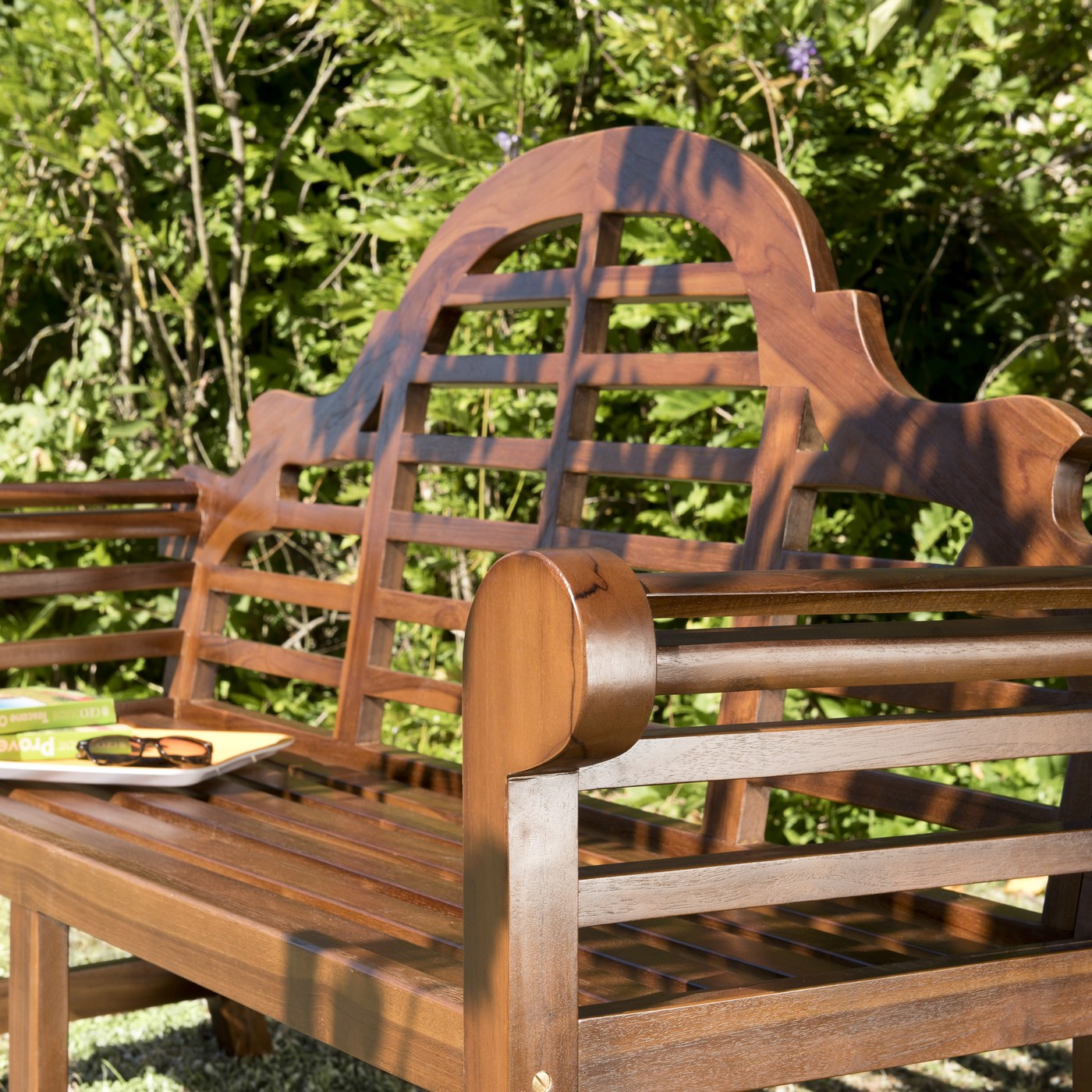 Maeva - Banc De Jardin - Marron
