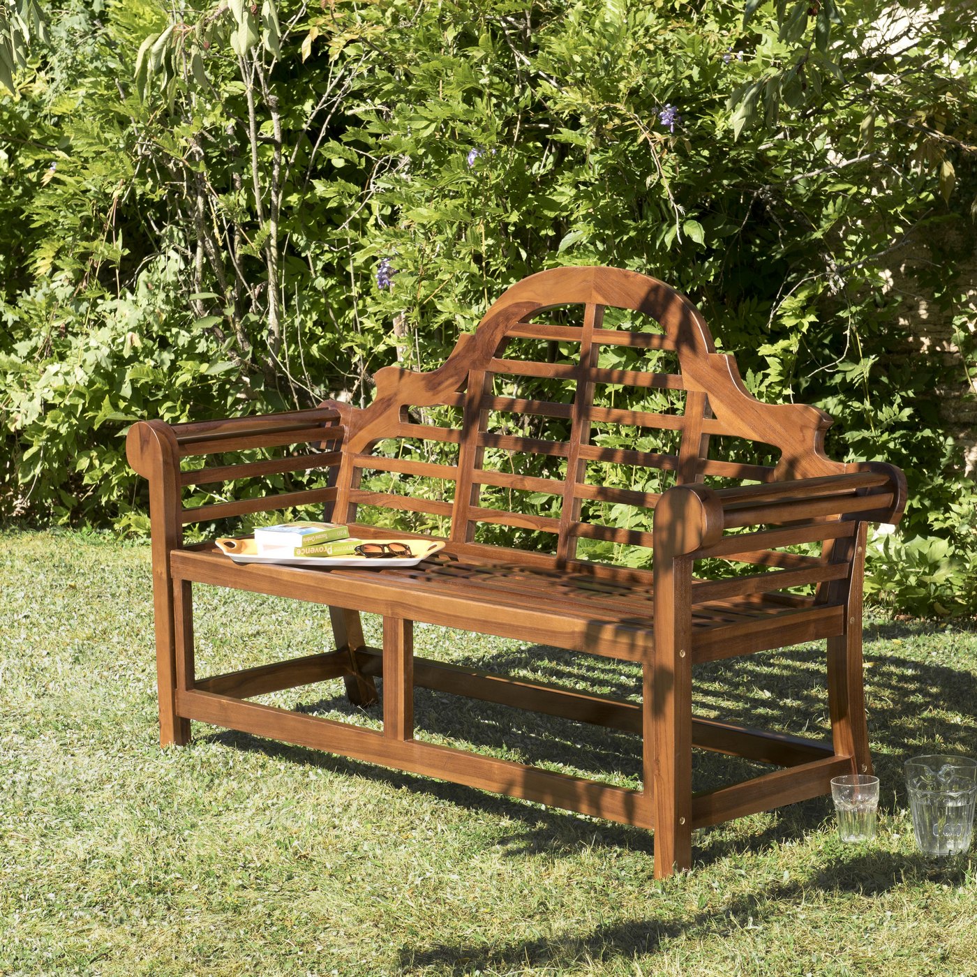 Maeva - Banc De Jardin - Marron