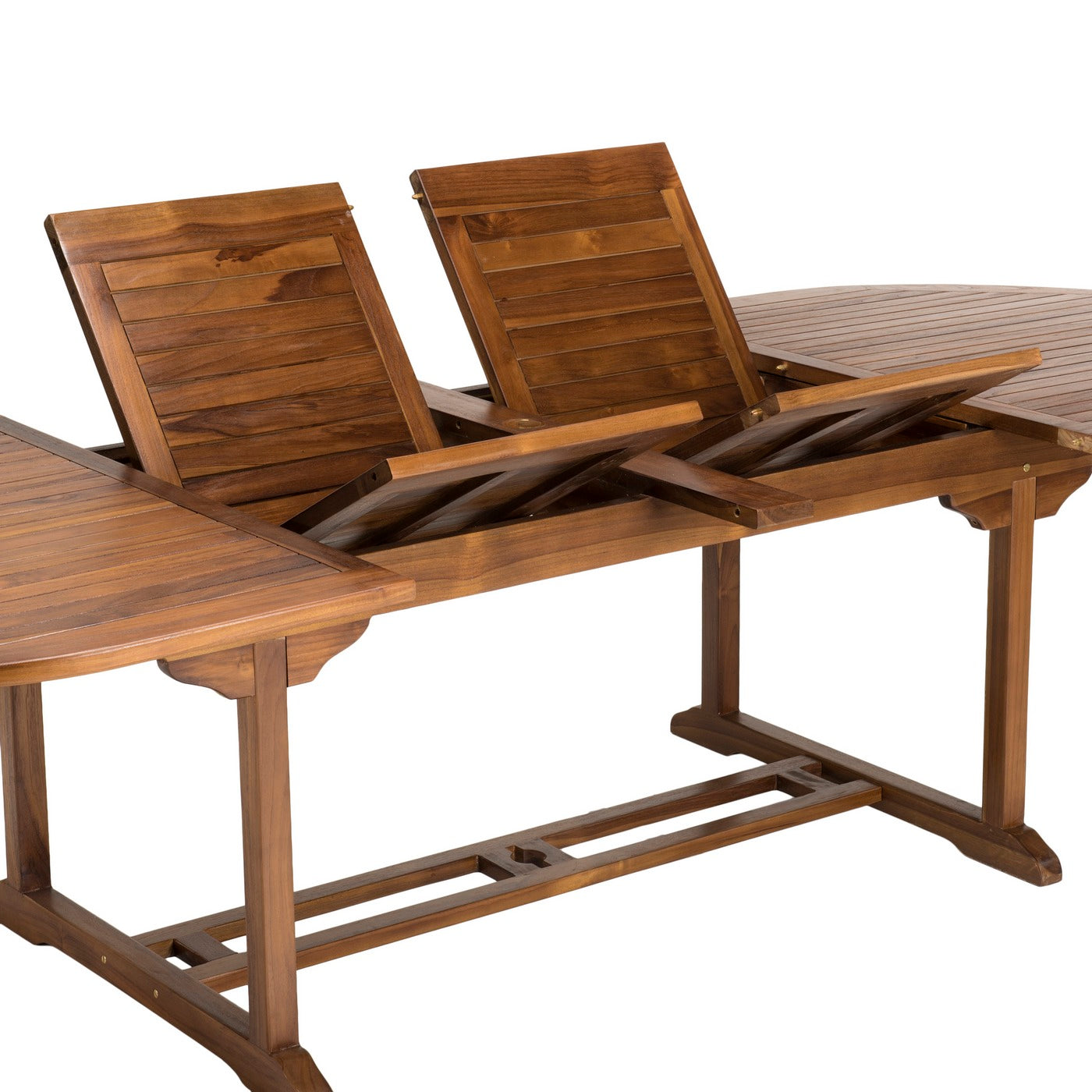 Maeva - Table De Jardin 10/12 Pers - Marron