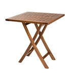 Maeva - Table De Jardin 2 Pers - Marron