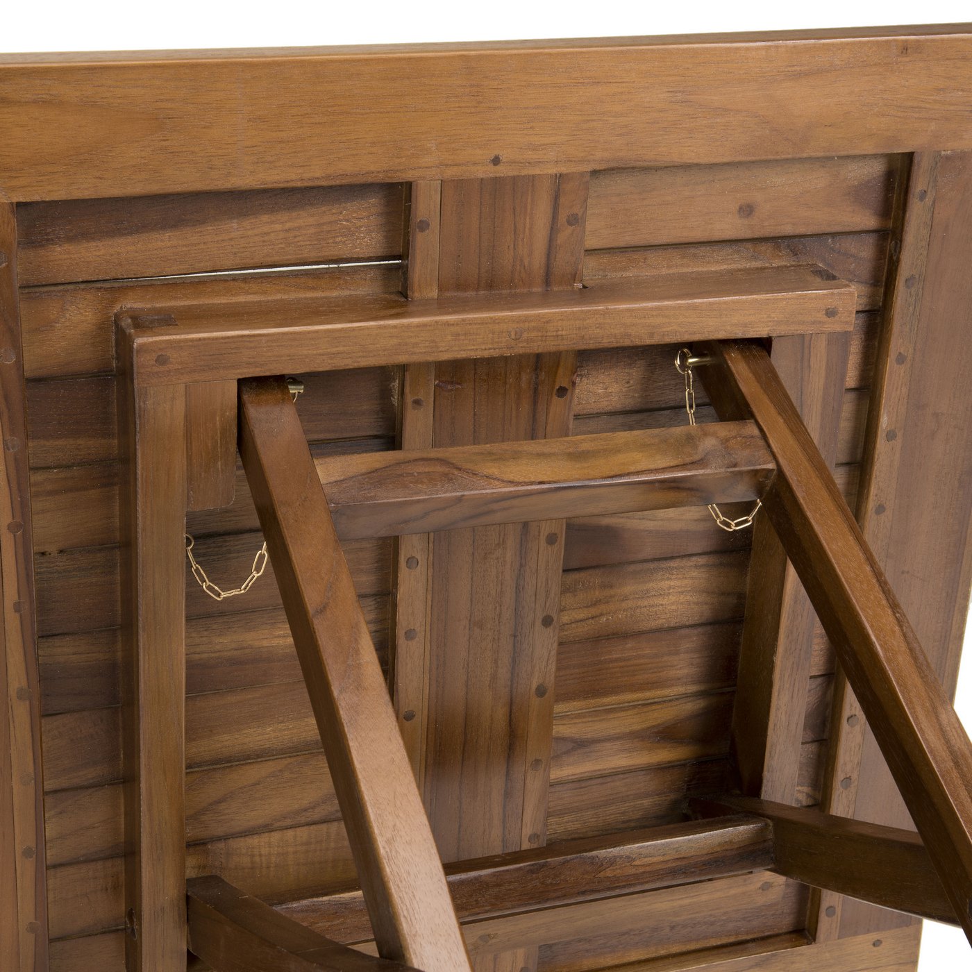 Maeva - Table De Jardin 2 Pers - Marron