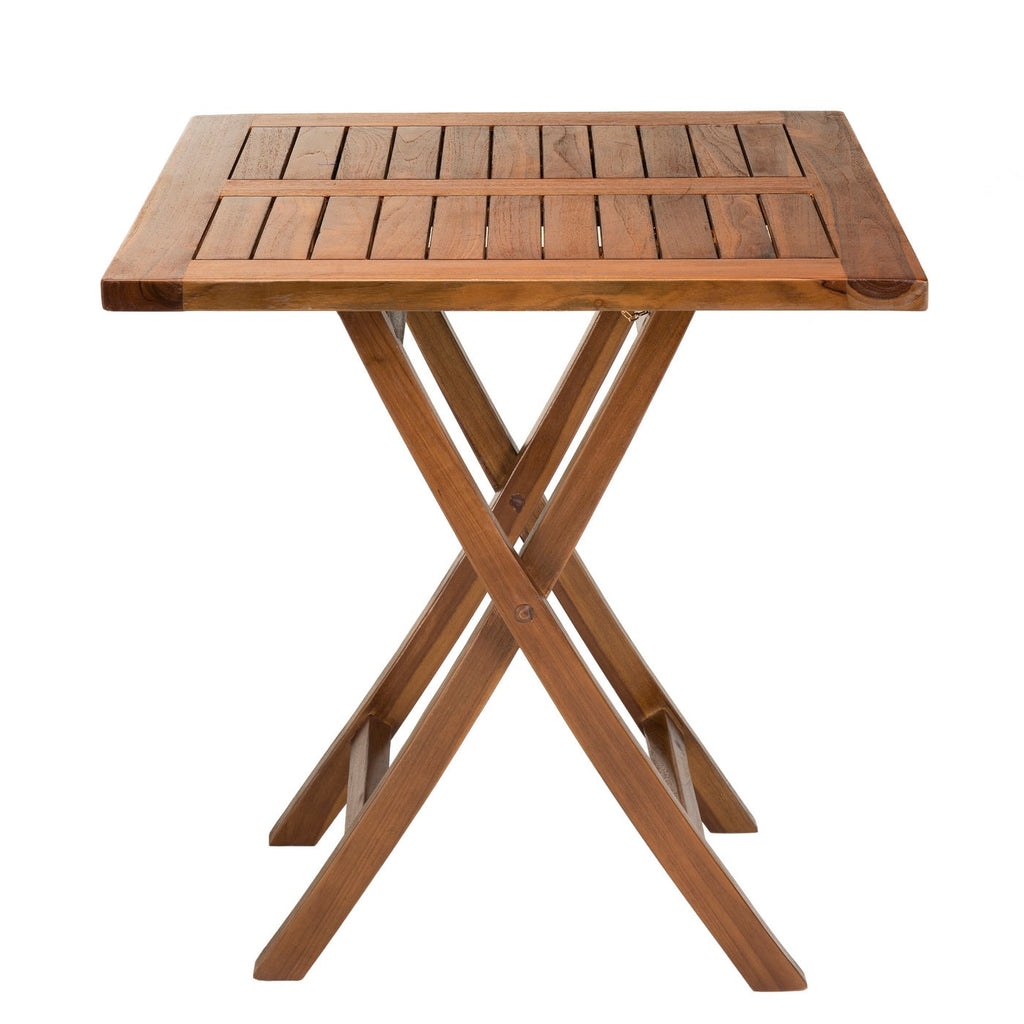 Maeva - Table De Jardin 2 Pers - Marron