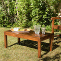 Maeva - Table Basse De Jardin - Marron