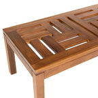 Maeva - Table Basse De Jardin - Marron