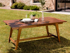 Maeva - Table De Jardin 8/10 Pers - Marron