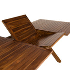 Maeva - Table De Jardin 8/10 Pers - Marron