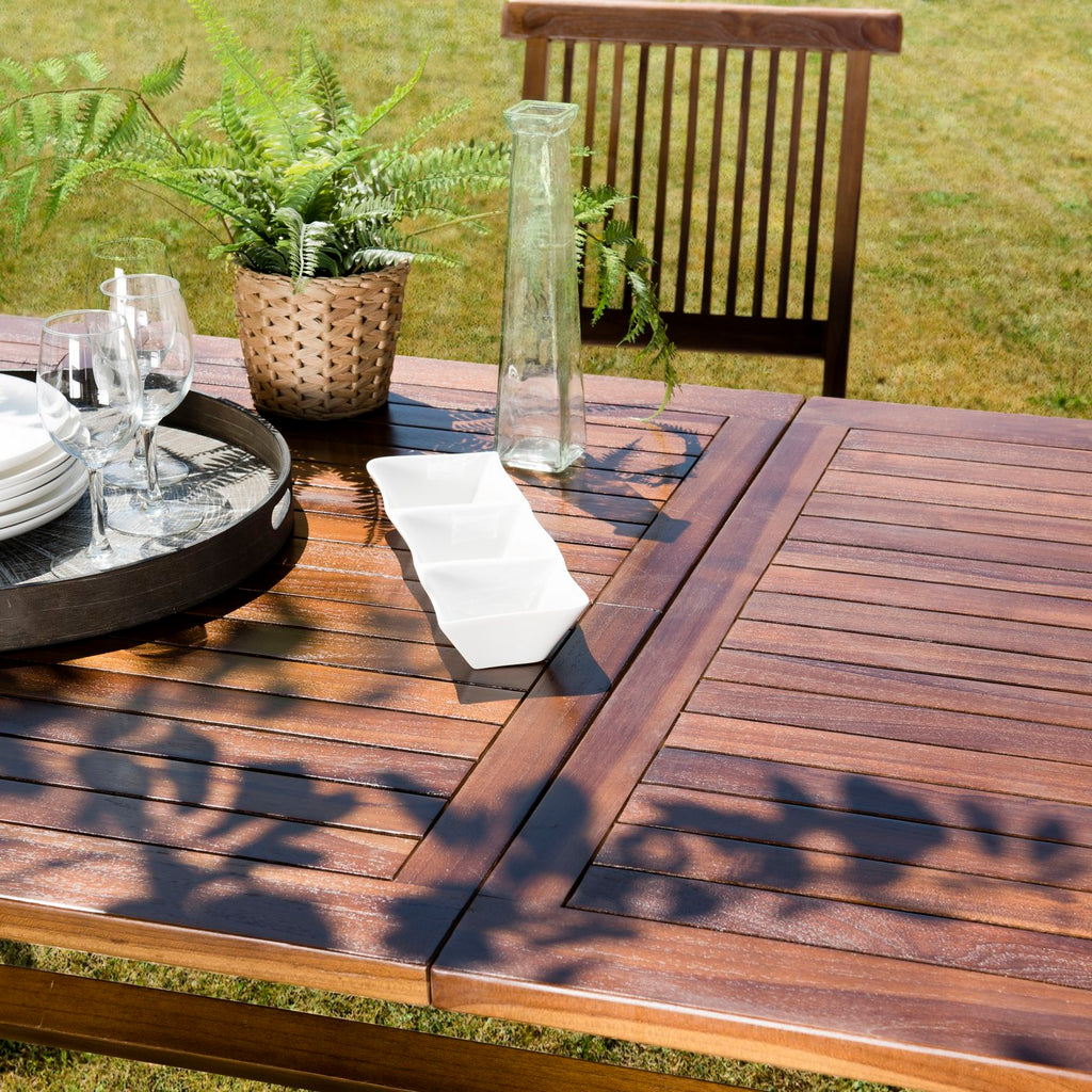 Maeva - Table De Jardin 8/10 Pers - Marron