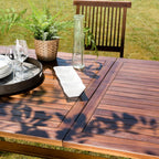 Maeva - Table De Jardin 8/10 Pers - Marron