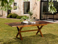 Maeva - Table De Jardin 8/10 Pers - Marron