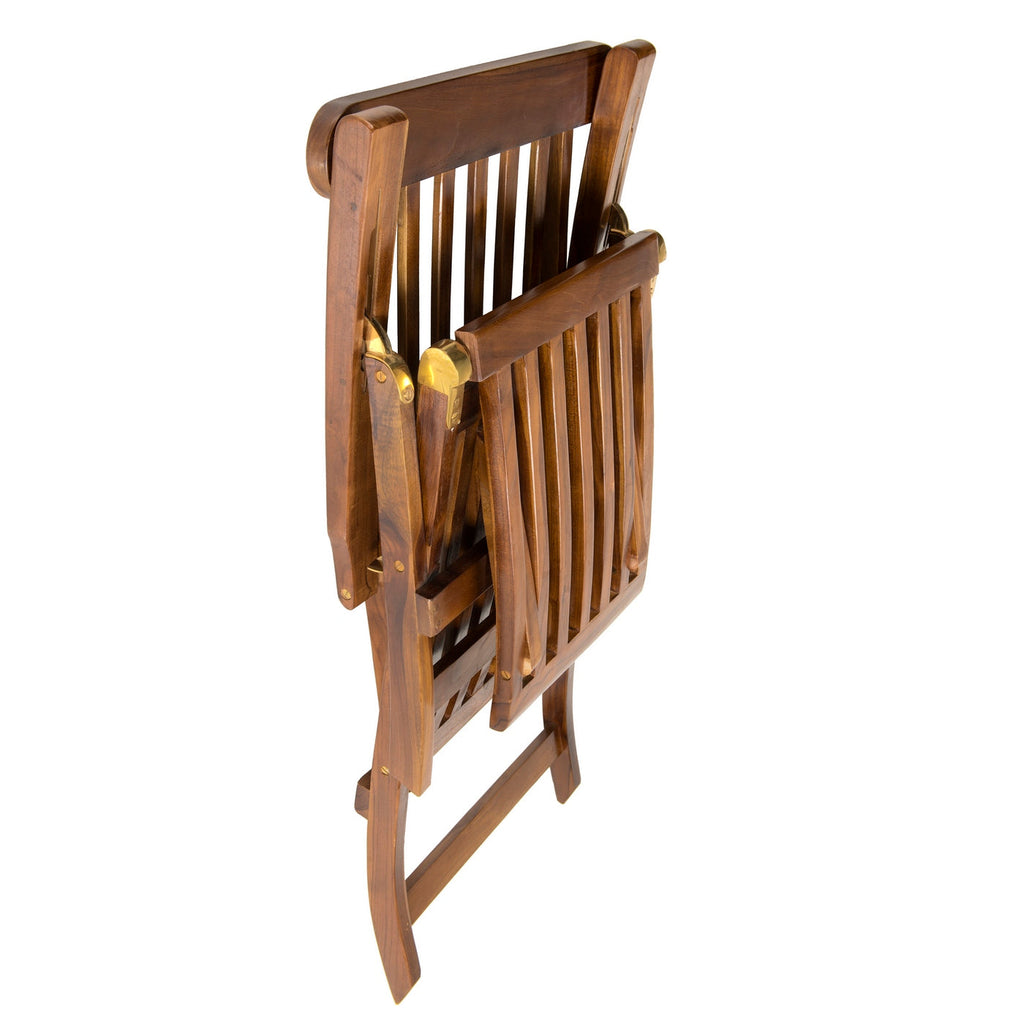 Maeva - Chaise Longue De Jardin - Marron
