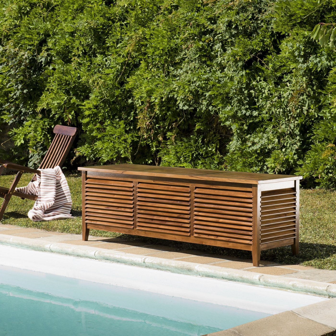 Maeva - Coffre De Jardin - Marron