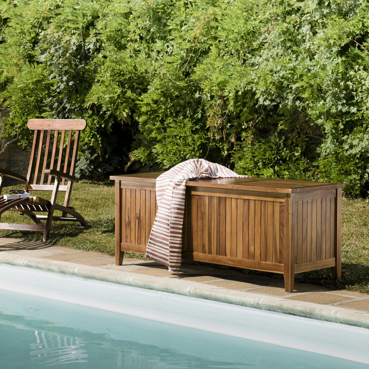 Maeva - Coffre De Jardin - Marron