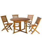 Maeva - Salon De Jardin 4/5 Pers - Marron