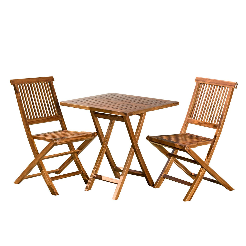 Maeva - Salon De Jardin 2 Pers - Marron