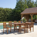 Maeva - Salon De Jardin 8/10 Pers - Marron