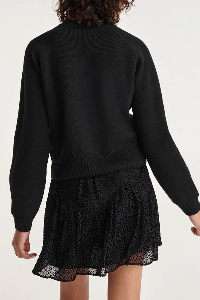 The Kooples - Pull Col Rond A Ouvertures Sur Les Epaules Et Boutons - Femme