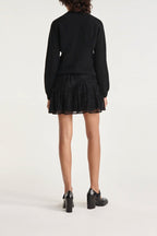 The Kooples - Pull Col Rond A Ouvertures Sur Les Epaules Et Boutons - Femme