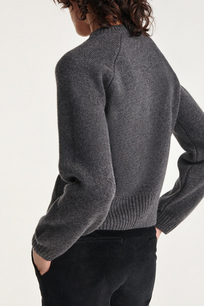 The Kooples - Pull Col Rond A Ouvertures Sur Les Epaules Et Boutons - Femme
