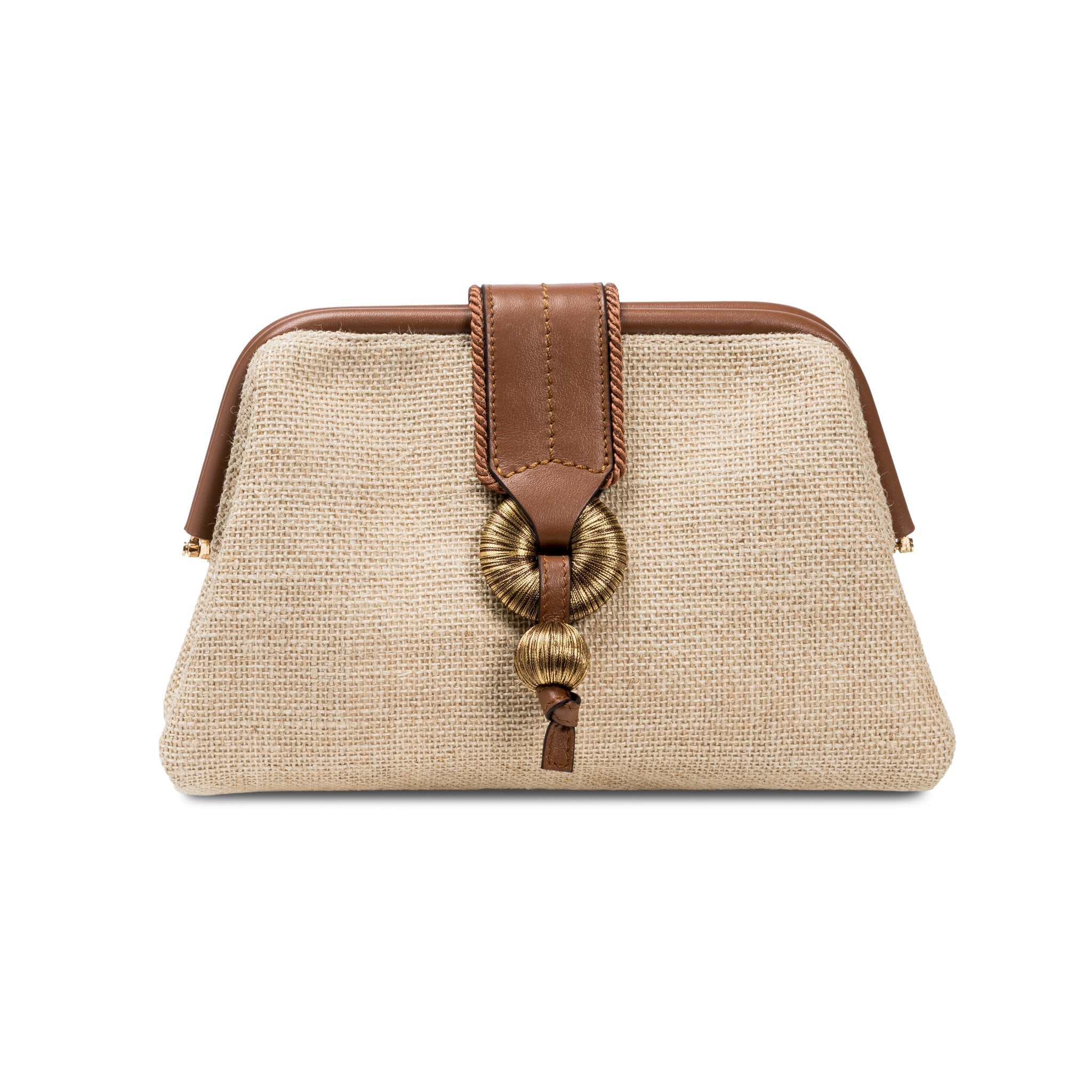 Natural Boho Chic Pouch Bag