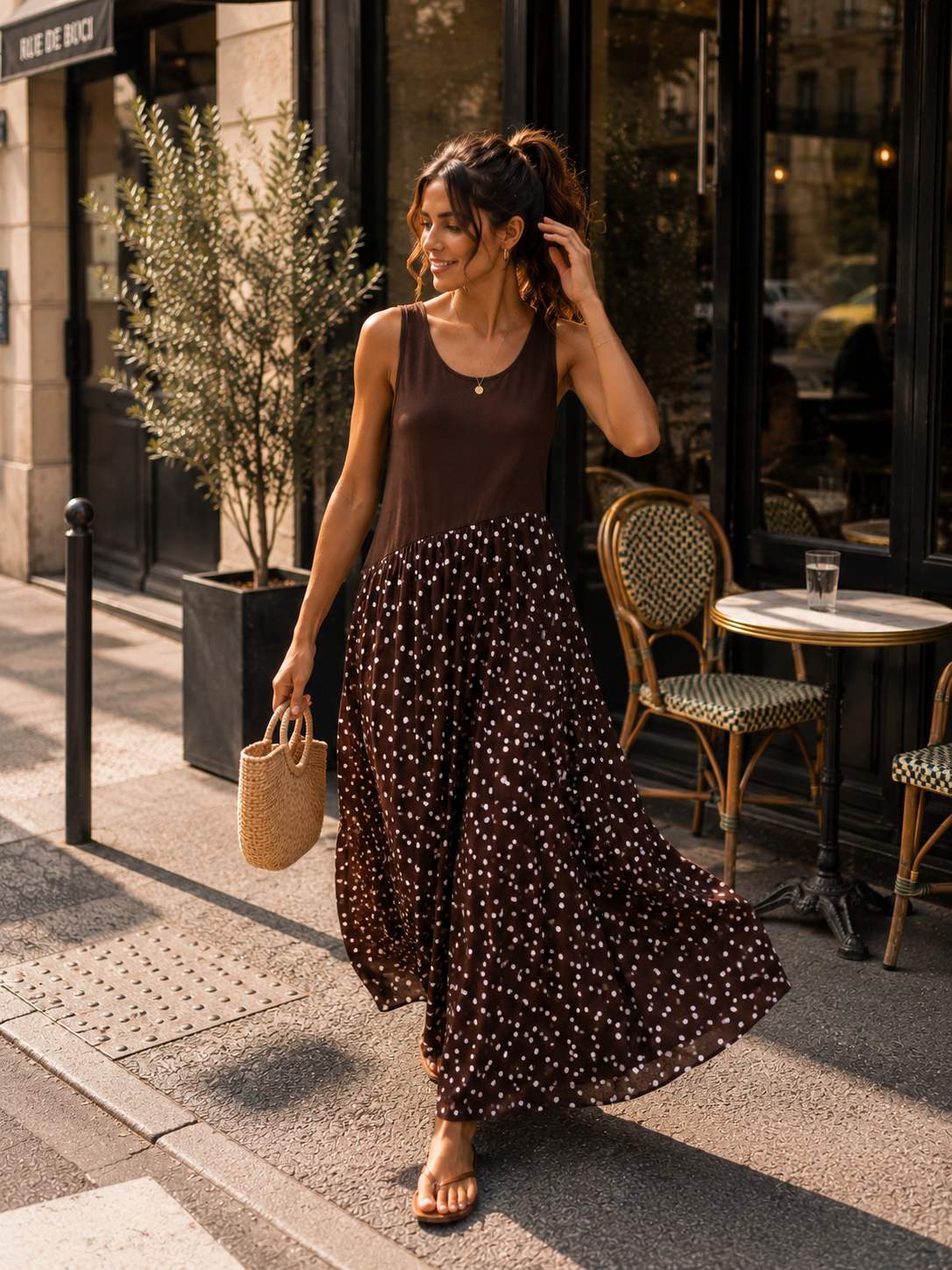 Robe Biarritz - Choco