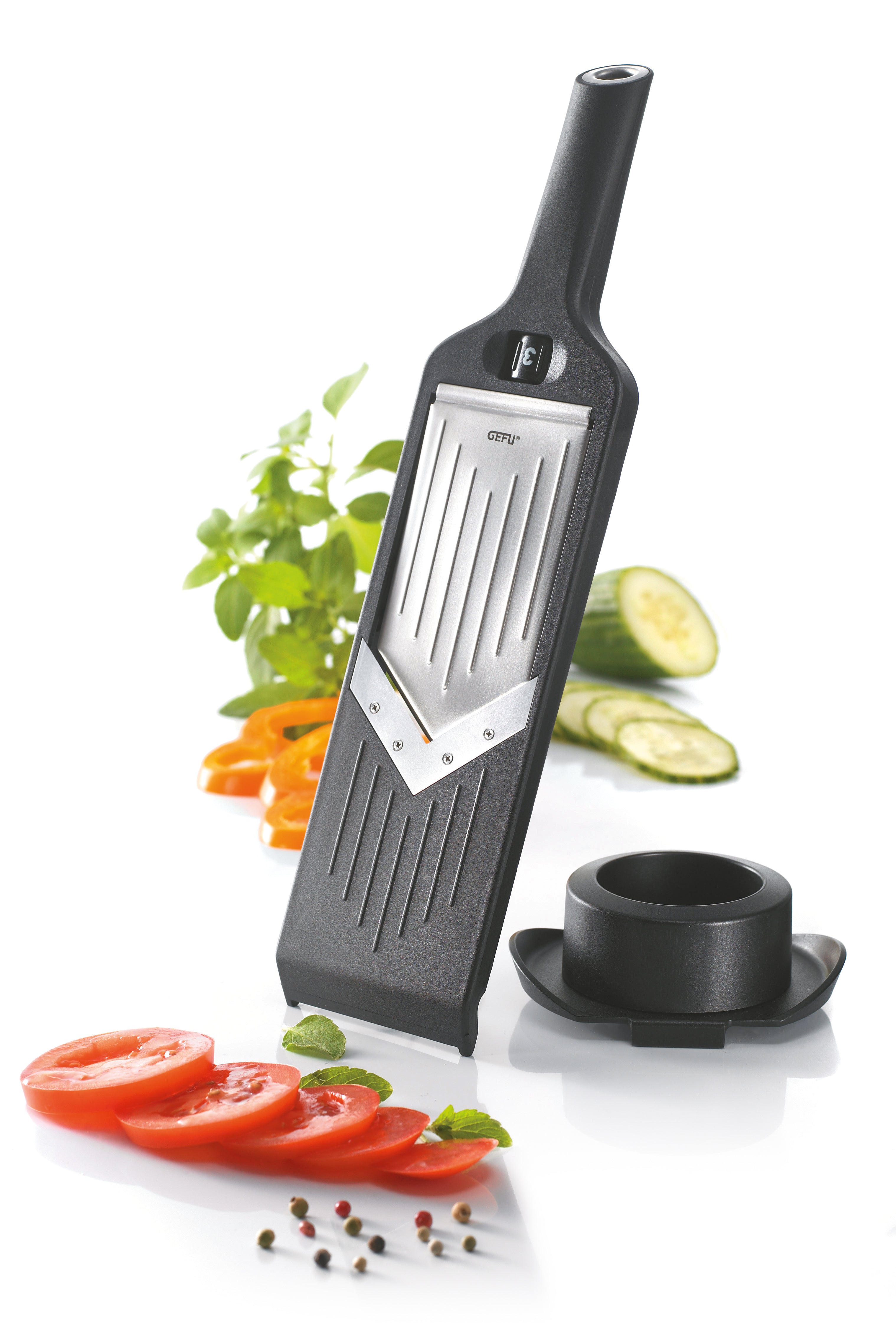 Violi® - V-Mandoline - Noir/Argent