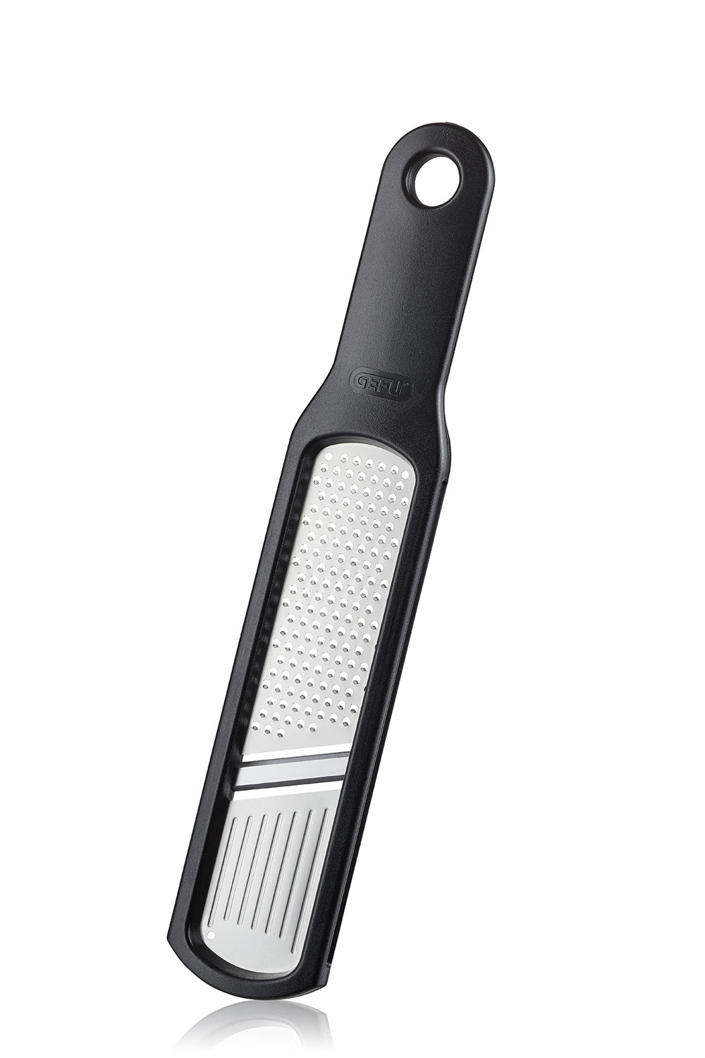 Rafino - Coupe-/Râpe Ail - Noir/Argent