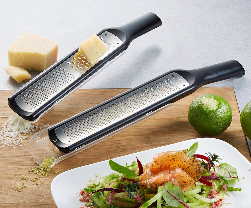 Rafino - Râpe Fine Et Grossière - Noir/Argent